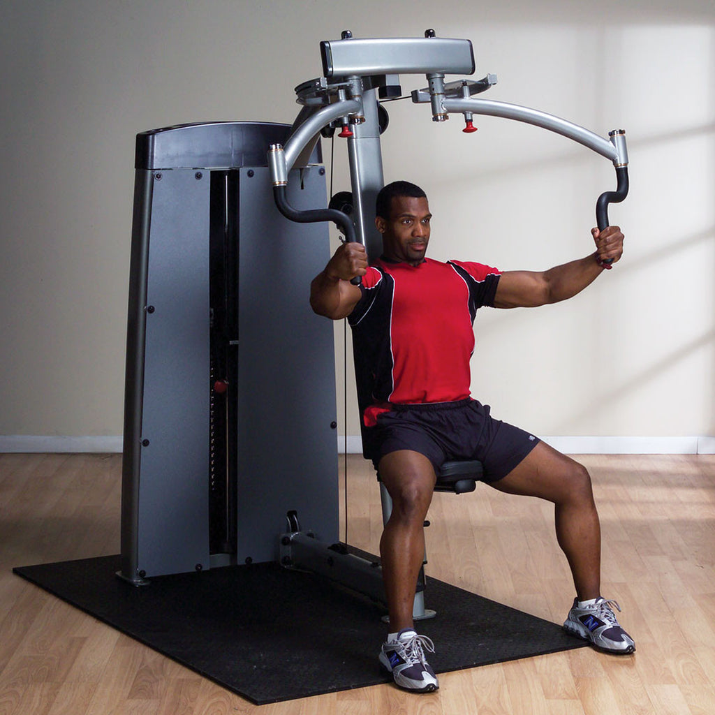 DUAL PEC/FLY-MACHINE, FREESTANDING 210LB STACK