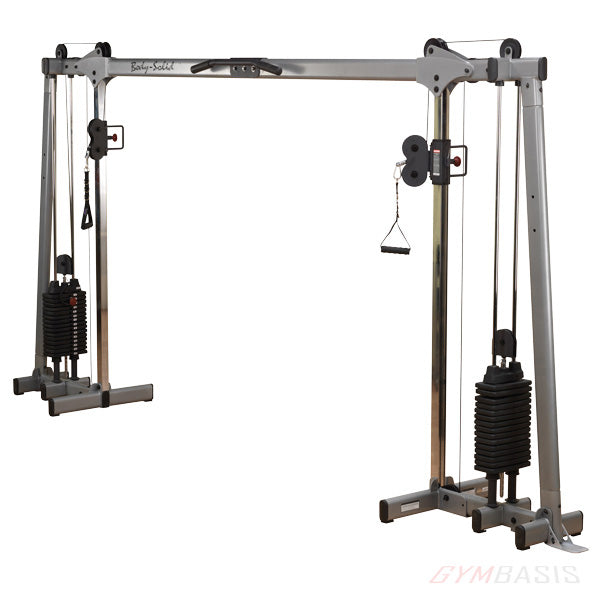 Body-Solid GDCC250 Deluxe Crossover & Functional Trainer 160lb - 210lb - 300lb Stacks - GymBasis Store