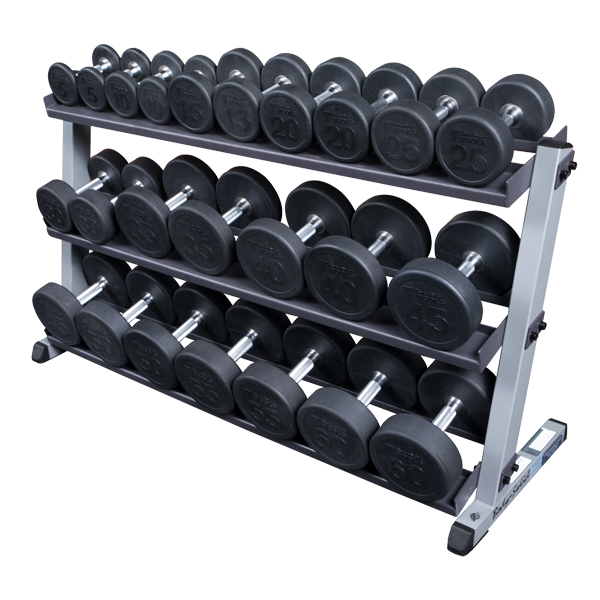 Body-Solid GDRT6 Optional 3rd Tier for GDR60 Dumbbell Rack - GymBasis Store