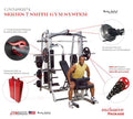 Body-Solid GS348QP4 Smith System Package 200lb Red Stack and 300lb Weight Set - GymBasis Store