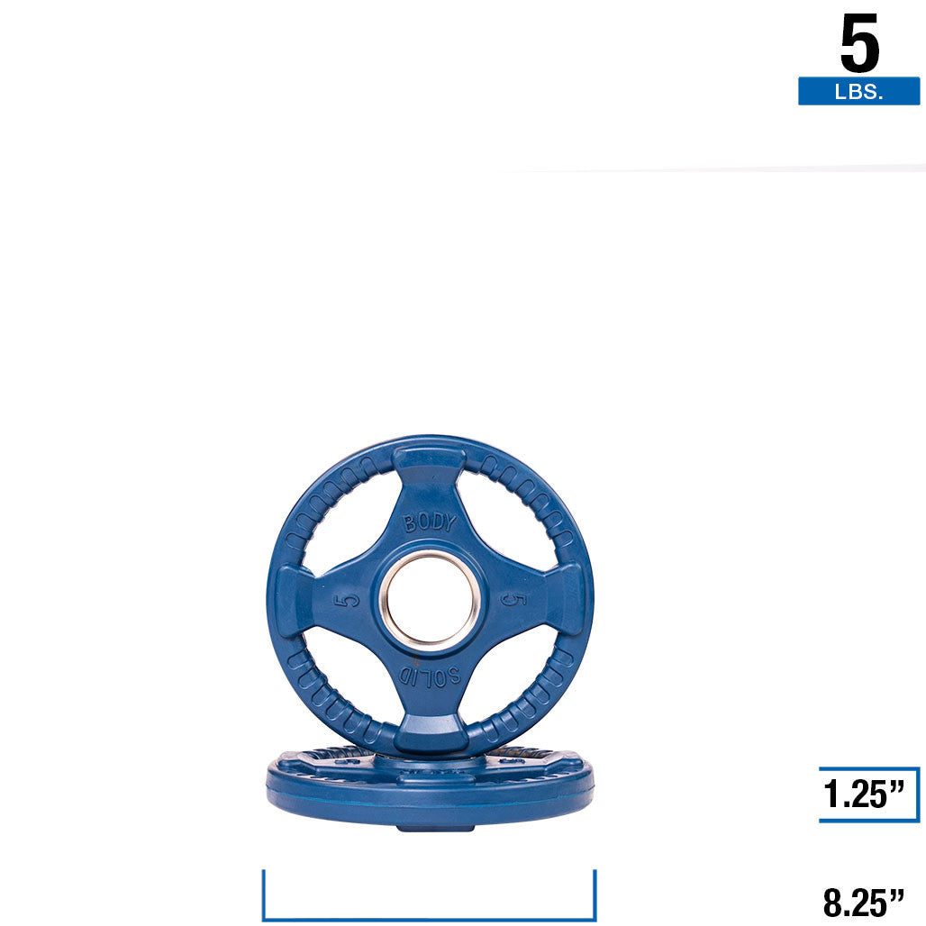 Color Grip Plate Blue 35lb