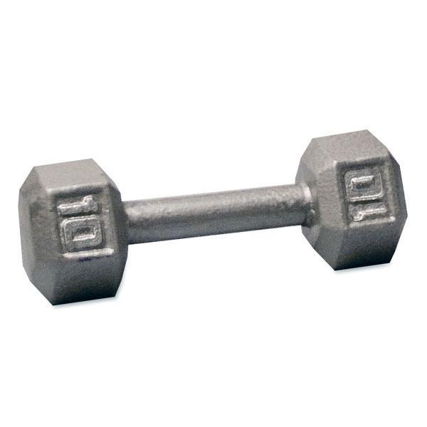 Body Solid 5 to 50 lb Gray Hex Dumbbell Set (Pairs) - GymBasis Store