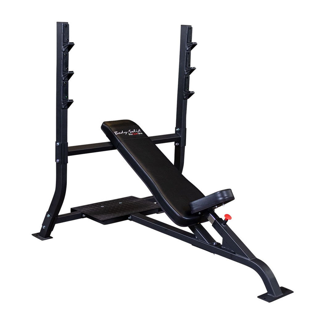 ProClubline Flat, Incline Bench, Black