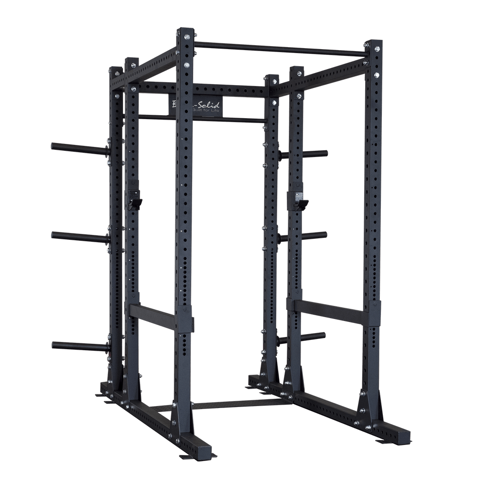 Body-Solid SPR1000 Commercial Power Rack with Rear Extension - GymBasis Store
