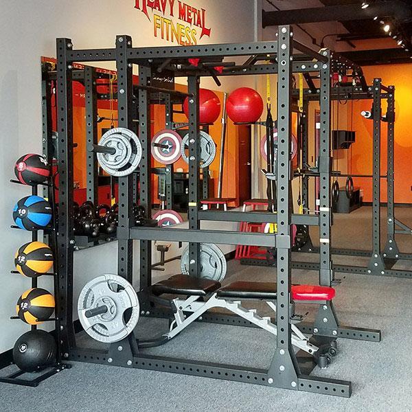 Body-Solid SPR1000 Commercial Power Rack with Rear Extension - GymBasis Store