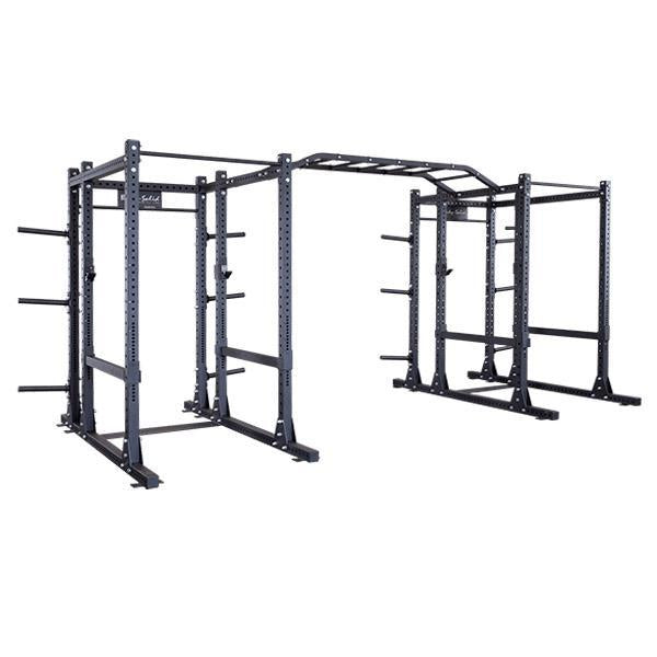 Body-Solid SPR1000 Double Commercial Power Rack Extended - GymBasis Store