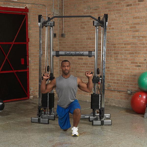 Body-Solid GDCC210 Functional Trainer w/210lb RED Stack - GymBasis Store