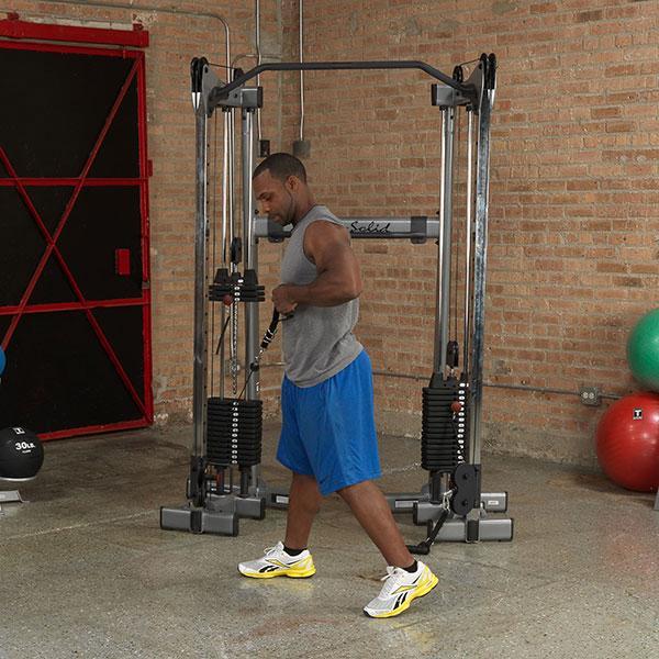 Body-Solid GDCC210 Functional Trainer w/210lb RED Stack - GymBasis Store