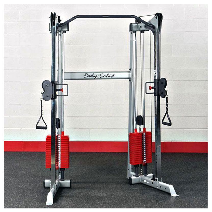 Body-Solid GDCC210 Functional Trainer w/210lb RED Stack - GymBasis Store