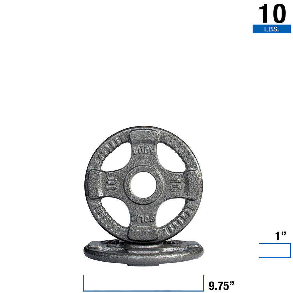 Grey Cast Grip Plate 35lb