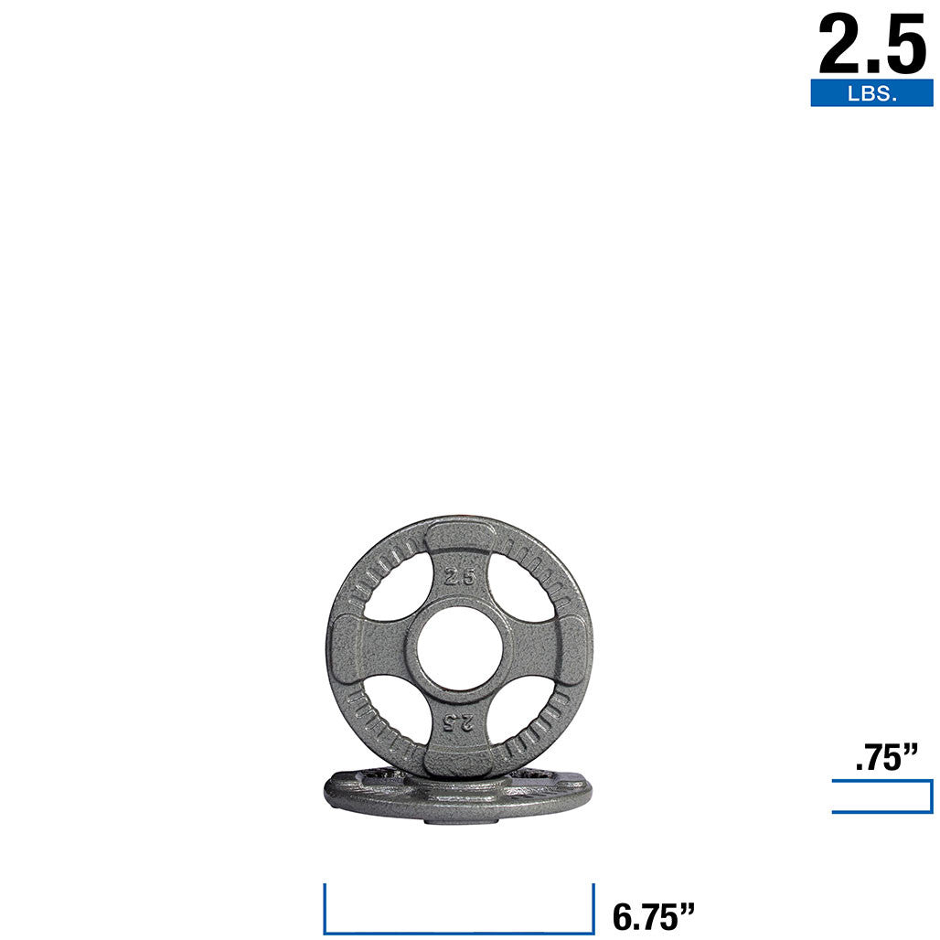Grey Cast Grip Plate 35lb